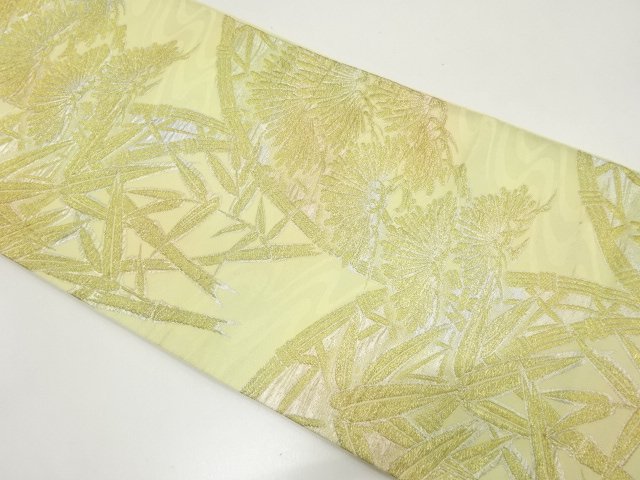 Japanese Kimono / Antique / Fukuro Obi Combined weave